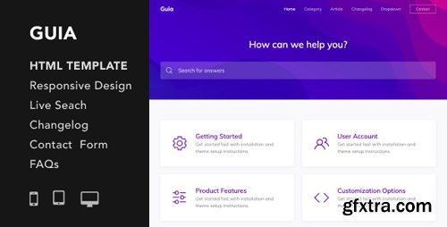 ThemeForest - Guia v1.0 - Helpdesk and Documentation HTML5 Responsive Template - 25254625