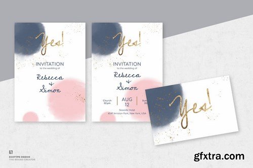 Wedding Invitation Set