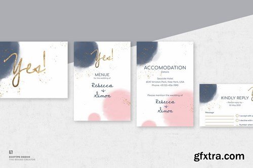 Wedding Invitation Set