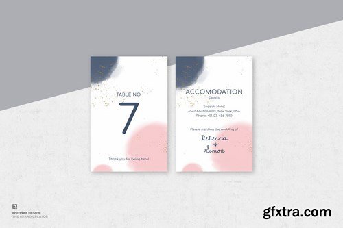 Wedding Invitation Set