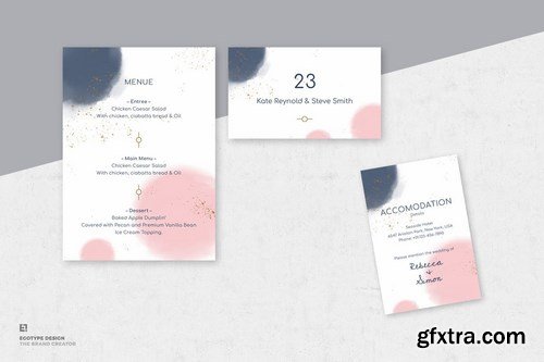 Wedding Invitation Set