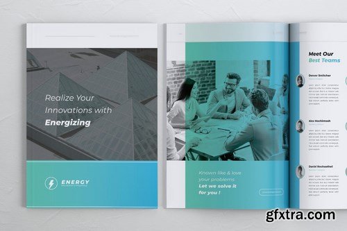 ENERGY Power Plant Company Profile Brochures