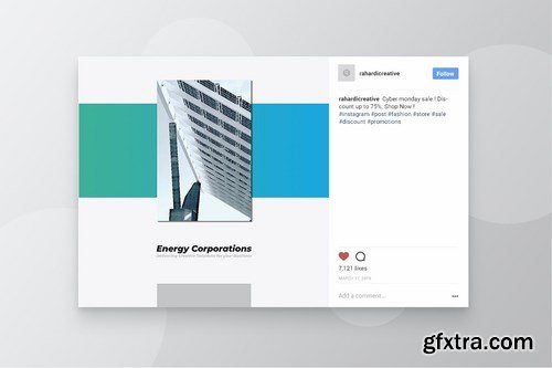 ENERGY Power Plant Instagram & Facebook Post