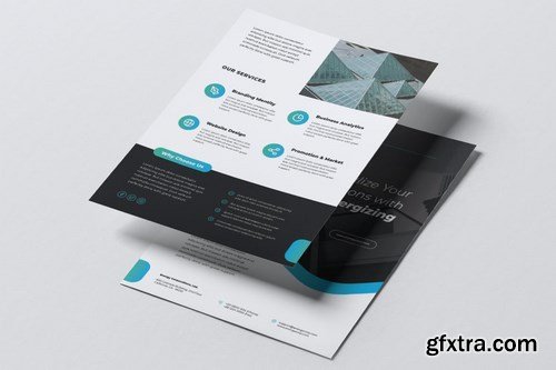 ENERGY Power Plant Flyer & Business Card