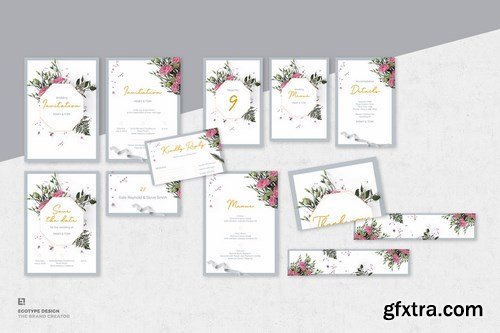 Wedding Invitation Set