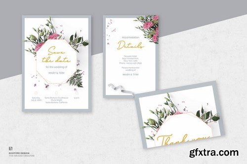 Wedding Invitation Set