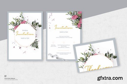 Wedding Invitation Set