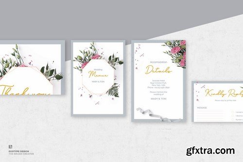 Wedding Invitation Set