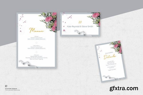 Wedding Invitation Set