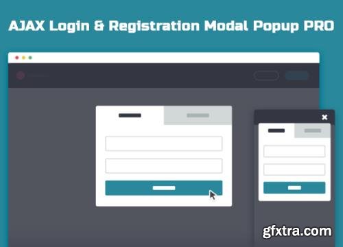 AJAX Login and Registration modal popup PRO v1.80