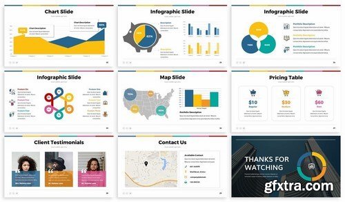 UpTwo - Business Plan Powerpoint Template