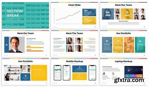 UpTwo - Business Plan Powerpoint Template