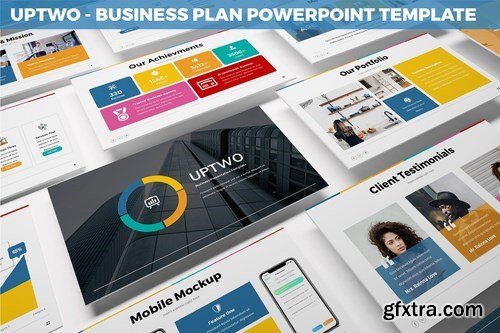 UpTwo - Business Plan Powerpoint Template