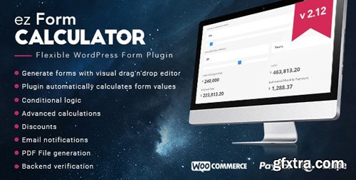 CodeCanyon - ez Form Calculator v2.12.0.3 - WordPress plugin - 7595334