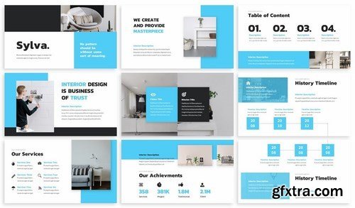 Sylva - Furniture Powerpoint Template