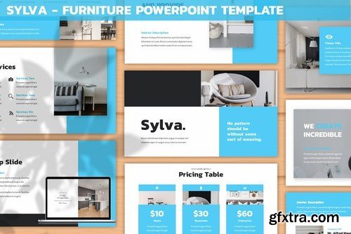 Sylva - Furniture Powerpoint Template