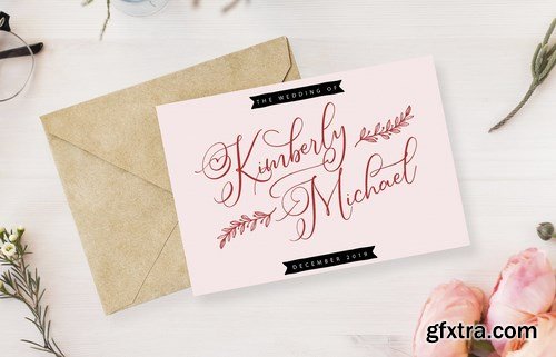 Simply Harmony Stylistic Modern Calligraphy Font