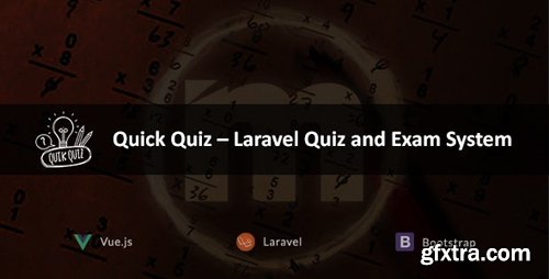 CodeCanyon - Quick Quiz v2.2 - Laravel Quiz and Exam System - 21117633