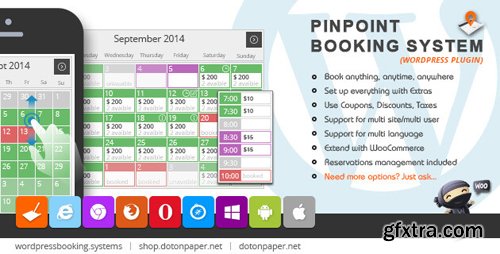 Pinpoint Booking System PRO v2.9.4 - WordPress Plugin