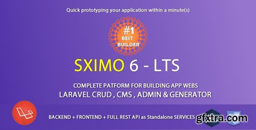 CodeCanyon - Laravel Multi Purpose Application - CRUD - CMS - Sximo v6.2 - 11893533