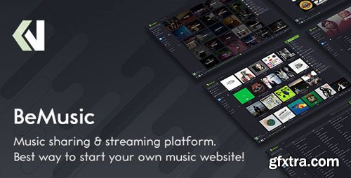 CodeCanyon - BeMusic v2.4.4 - Music Streaming Engine - 13616699