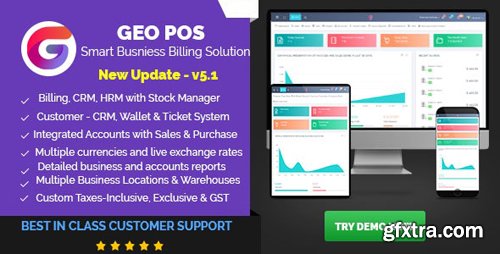 CodeCanyon - Geo POS v4.4 build 86 - Point of Sale, Billing and Stock Manager Application - 22482001