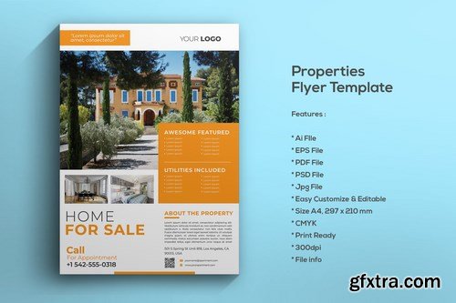 Properties Flyer Template