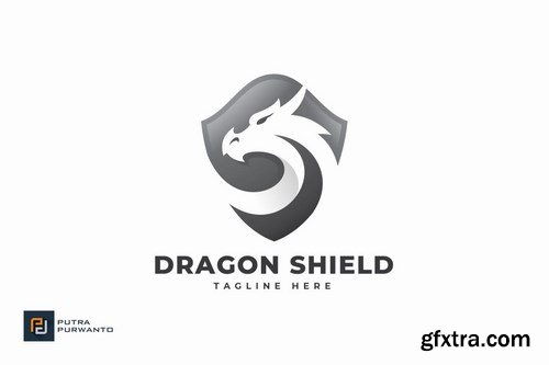 Dragon Shield - Logo Template