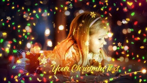 Videohive - Christmas Lights Promo