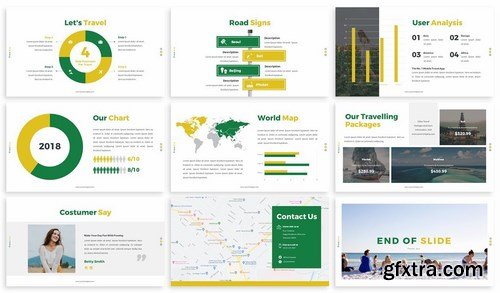 Freeday - Traveling Powerpoint Template