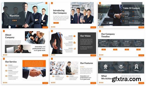 Riportize - Business Report Powerpoint Template