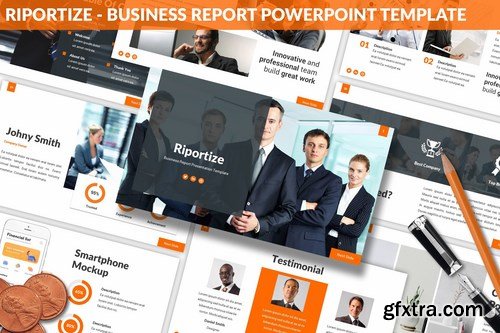 Riportize - Business Report Powerpoint Template