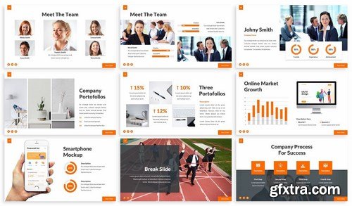 Riportize - Business Report Powerpoint Template