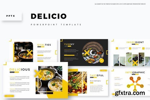 Delicio - Powerpoint Google Slides and Keynote Templates