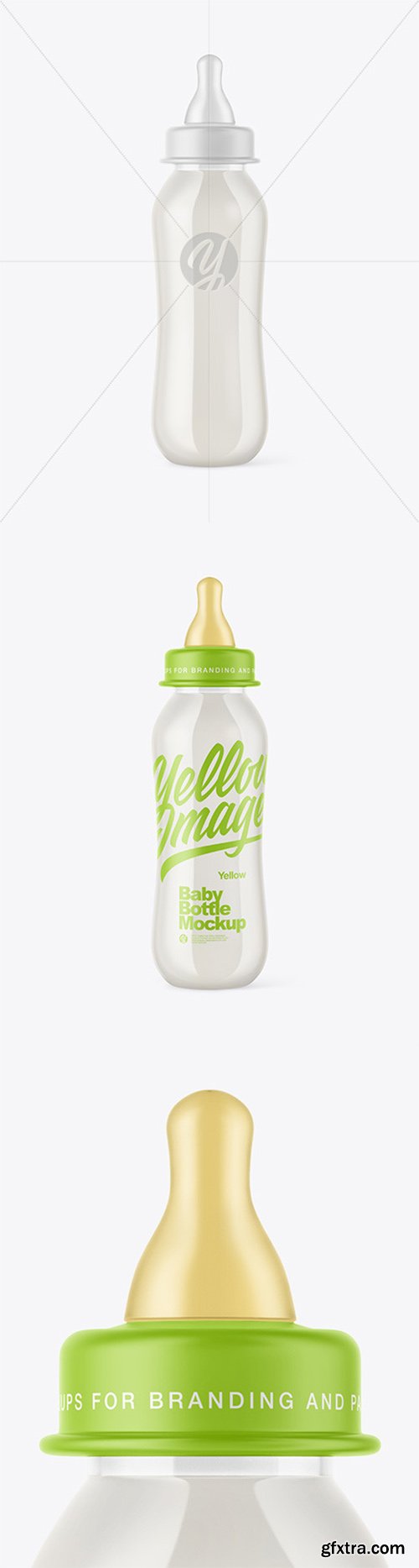 Baby Milk Bottle Mockup 50744