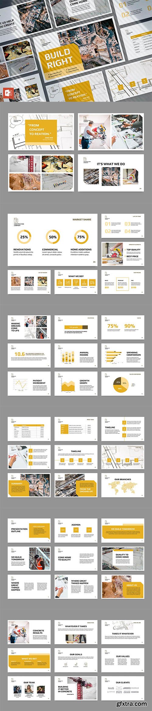 Construction Company PowerPoint Presentation