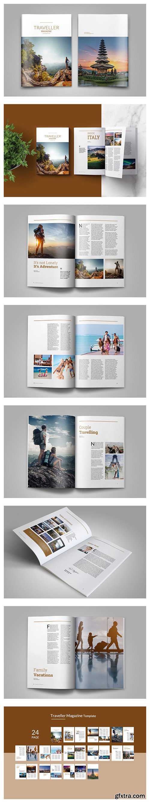 Indesign Magazine Template