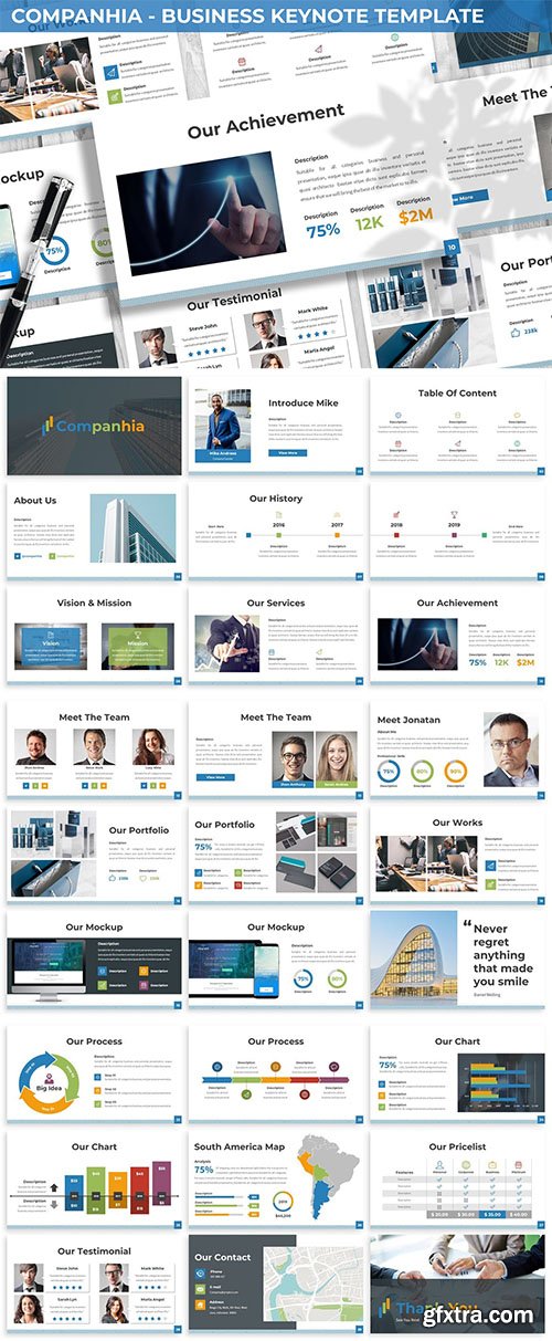 Companhia - Business Keynote Template