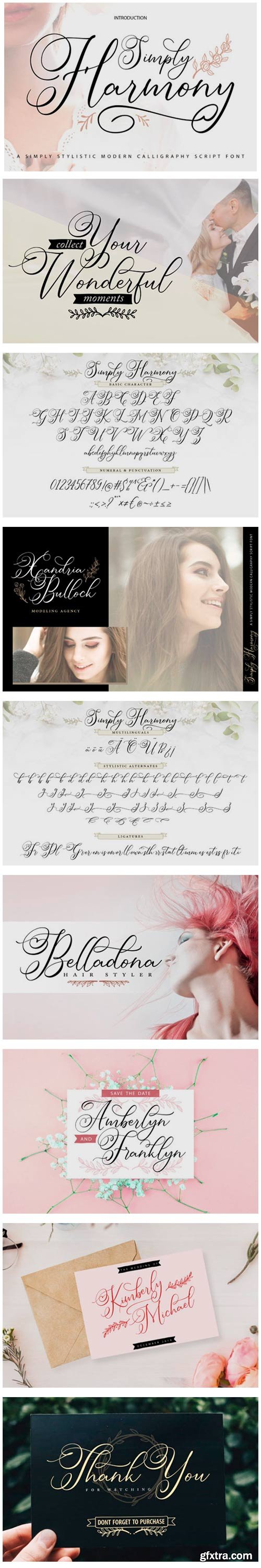 Simply Harmony Font