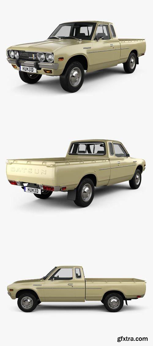 Datsun 620 KingCab 1977 3D Model