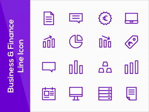 Business & Finance Line Icon - business-finance-line-icon-98d68168-df28-408d-a71a-43a1b8ca4485