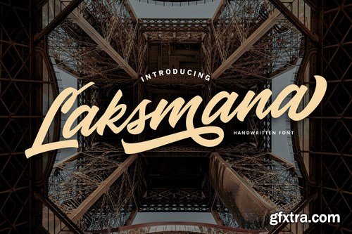 Laksmana - Handwritten Font