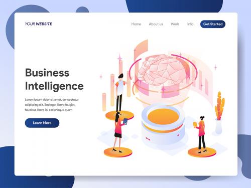 Business Intelligence Isometric - business-intelligence-isometric-1996dc59-6e96-41c6-97c4-e5f558f60a4d