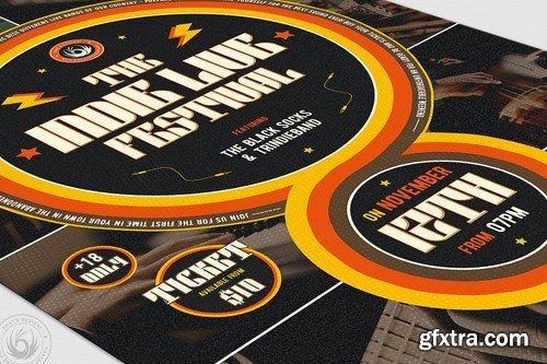 Indie Fest Flyer Template V6