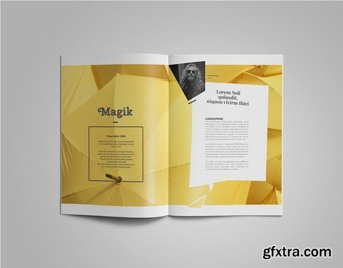 Magik Magazine Template