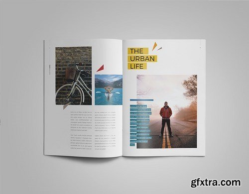 Trave Magazine Template