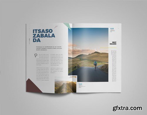 Trave Magazine Template