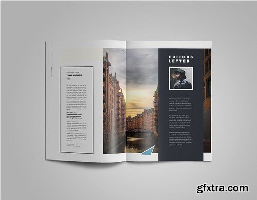 Trave Magazine Template