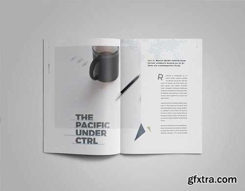 Trave Magazine Template