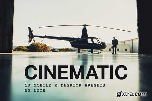 CM - 50 Cinematic Lightroom Presets LUTs 4391352